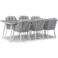 Aanbieding Santika Tendenza/Yala 240 cm dining tuinset 7-delig