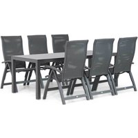 Aanbieding Presto Tarenta/Madras 220 cm dining tuinset 7-delig