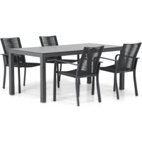 Aanbieding Santika Annisa/Madras 180 cm dining tuinset 5-delig