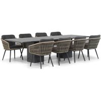 Aanbieding Lifestyle Western/Graniet 300 cm dining tuinset 9-delig