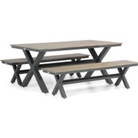 Aanbieding Lifestyle Forest/Forest 180 cm dining tuinset 3-delig