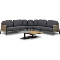 Aanbieding Coco Romeo/Ralph 90/60 cm hoek loungeset 5-delig