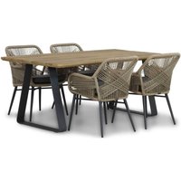 Aanbieding Lifestyle Advance/Palta 180 cm dining tuinset 5-delig