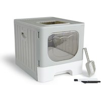 Aanbieding Opvouwbare en uitschuifbare kattenbak - 8720604886368