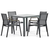 Aanbieding Lifestyle Fiora/Venustas 85 cm dining tuinset 5-delig