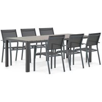 Aanbieding Lifestyle Sella/Young 217 cm dining tuinset 7-delig