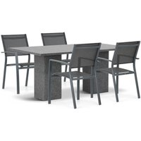 Aanbieding Lifestyle Sella/Graniet 180 cm dining tuinset 5-delig