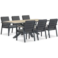 Aanbieding Lifestyle Marseille/Palermo 215 cm dining tuinset 7-delig