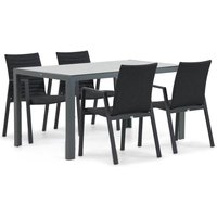 Aanbieding Osmen Joliet/Venustas 150 cm dining tuinset 5-delig