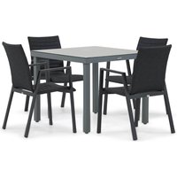 Aanbieding Osmen Joliet/Porto 90 cm dining tuinset 5-delig