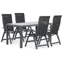 Aanbieding Presto Lucardo/Venustas 150 cm dining tuinset 5-delig