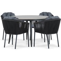Aanbieding Santika Novita/Vienna 120 cm dining tuinset 5-delig