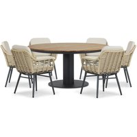 Aanbieding Coco Antoni/Salerno 160 cm dining tuinset 7-delig