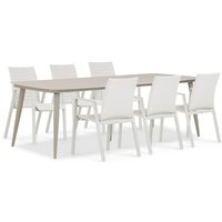 Aanbieding Osmen Joliet/Vienna 240 cm dining tuinset 7-delig