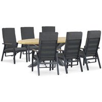 Aanbieding Lifestyle Marseille/Diogo 240 cm dining tuinset 7-delig