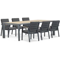 Aanbieding Lifestyle Marseille/Borello 240 cm dining tuinset 7-delig