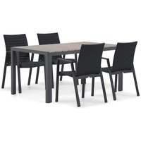 Aanbieding Osmen Joliet/Young 155 cm dining tuinset 5-delig