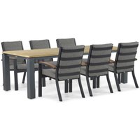 Aanbieding Osmen Midura/Riviera 240 cm dining tuinset 7-delig