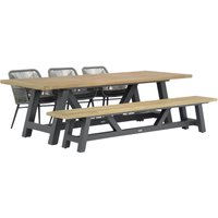 Aanbieding Lifestyle Advance/Trente 260 cm dining tuinset 5-delig