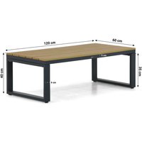 Aanbieding Lifestyle Bilbao loungetafel rechthoek