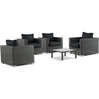 Aanbieding Garden Collections Toronto/Arenas stoel loungeset 5-delig