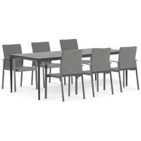 Aanbieding Lifestyle Rome/Cesar 220 cm dining tuinset 7-delig