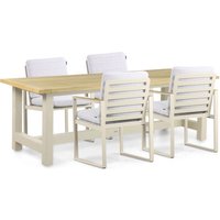Aanbieding Lifestyle Faro/San Francisco 200 cm dining tuinset 5-delig