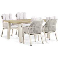 Aanbieding Lifestyle Verona/Glasgow 180 cm dining tuinset 5-delig