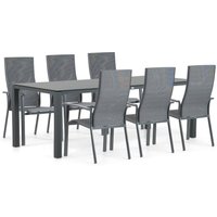 Aanbieding Hartman Sitges/Mateo 220 cm dining tuinset 7-delig