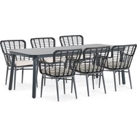 Aanbieding Lifestyle Toledo/Tavano 220 cm dining tuinset 7-delig