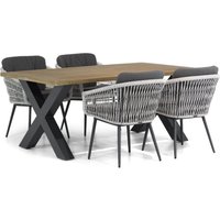 Aanbieding Lifestyle Western/Cardiff 180 cm dining tuinset 5-delig