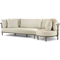 Aanbieding 4 Seasons Outdoor Ezra organisch loungeset 2-delig