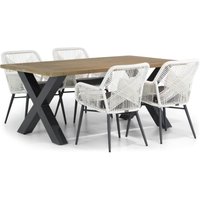 Aanbieding Lifestyle Advance/Cardiff 180 cm dining tuinset 5-delig