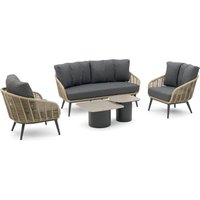 Aanbieding Coco Vinci/Ronda stone stoel-bank loungeset 5-delig