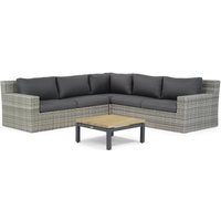 Aanbieding Garden Collections Amico/Riviera 75 cm hoek loungeset 4-delig