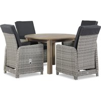 Aanbieding Garden Collections Bello/Brighton 120 cm dining set 5-delig