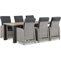 Aanbieding Garden Collections Bello/Veneto 230 cm dining tuinset 7-delig