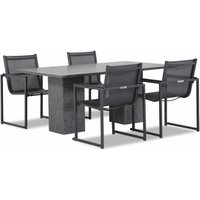 Aanbieding Lifestyle Delgada/Graniet 180 cm dining tuinset 5-delig