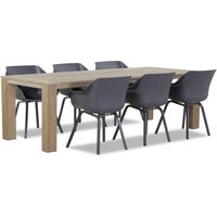 Aanbieding Hartman Sophie element/Brighton 240 cm dining tuinset 7-delig