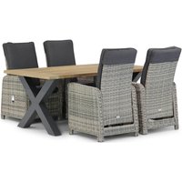 Aanbieding Garden Collections Bello/Cardiff 180 cm dining tuinset 5-delig
