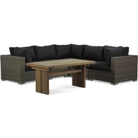 Aanbieding Garden Collections Toronto/Brighton 140 cm hoek loungeset 6-delig