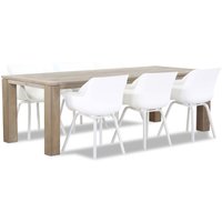 Aanbieding Hartman Sophie element/Brighton 240 cm dining tuinset 7-delig