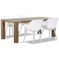 Aanbieding Hartman Sophie element/Brighton 200 cm dining tuinset 5-delig