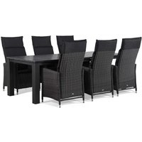 Aanbieding Garden Collections Madera/Alaska 240 cm dining tuinset 7-delig