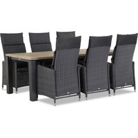 Aanbieding Garden Collections Madera/Veneto 230 cm dining tuinset 7-delig