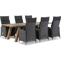 Aanbieding Garden Collections Madera/Lazio 260 cm dining tuinset 7-delig