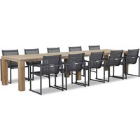 Aanbieding Lifestyle Delgada/Brighton 400 cm dining tuinset 11-delig stapelbaar