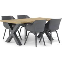 Aanbieding Hartman Sophie element/Cardiff 180 cm dining tuinset 5-delig