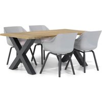 Aanbieding Hartman Sophie element/Cardiff 180 cm dining tuinset 5-delig