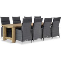 Aanbieding Garden Collections Madera/ Fourmile 300 cm dining tuinset 9-delig